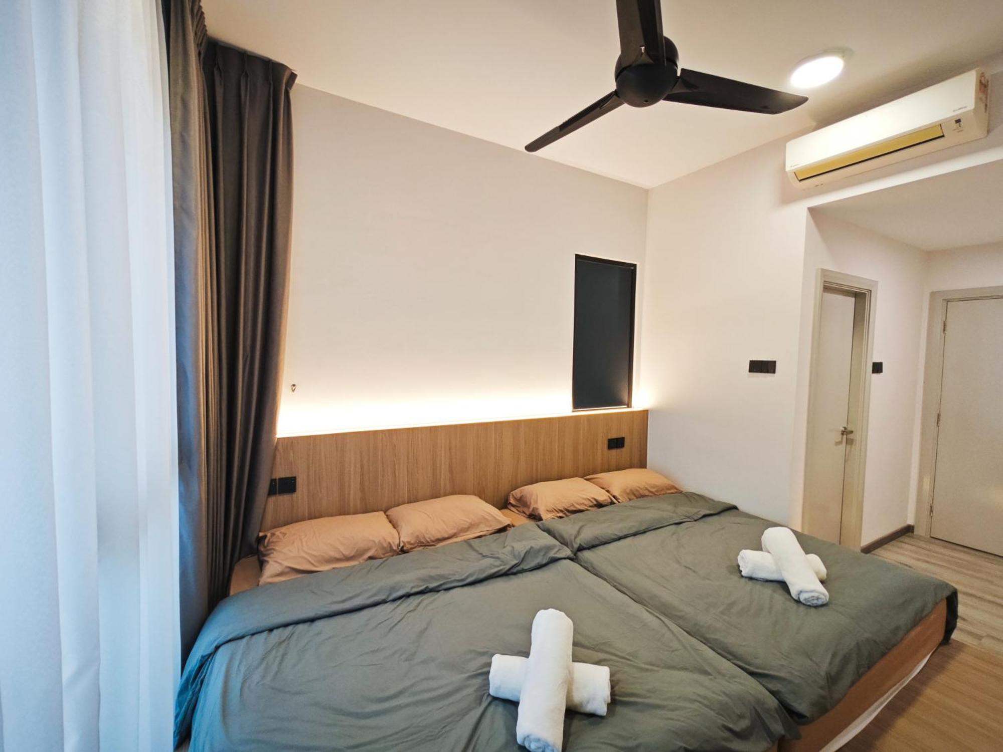 Apartment Mid Valley Southkey Mosaic 2br With Wifi 8-12pax Johor Bahru