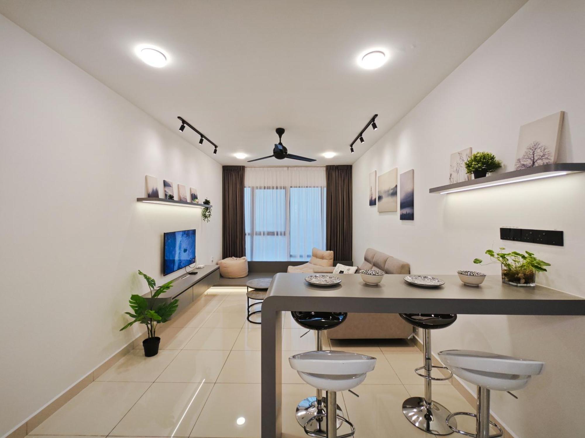 Mid Valley Southkey Mosaic 2br With Wifi 8-12pax Apartment
